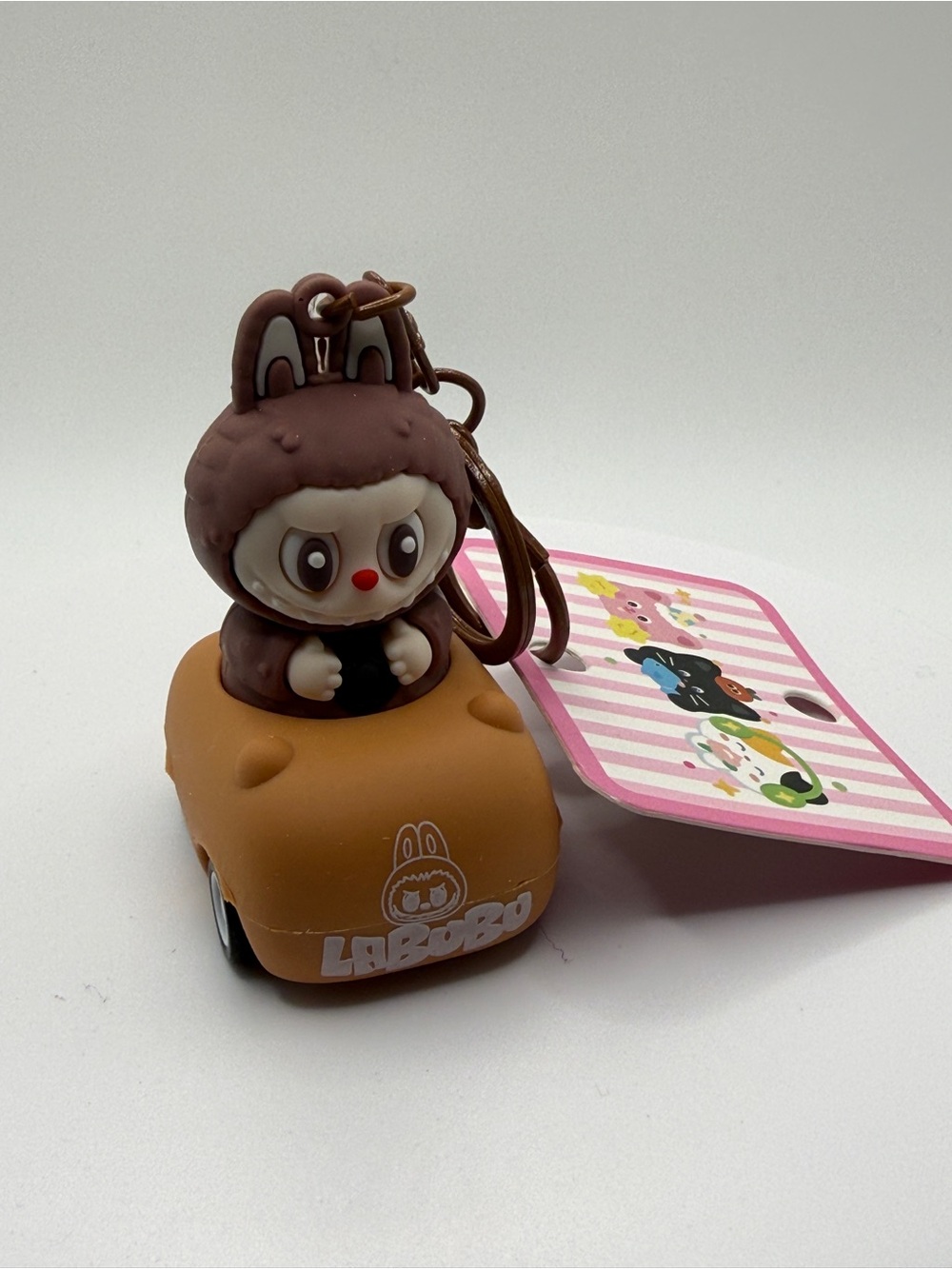 Monster Character Car Toy Keychain